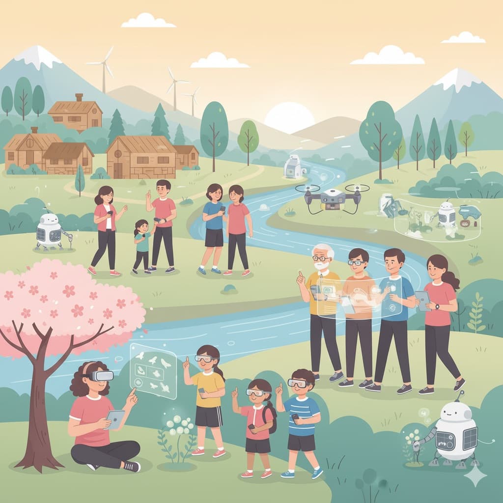 Community technology integration - families and professionals using modern technology solutions in a connected environment